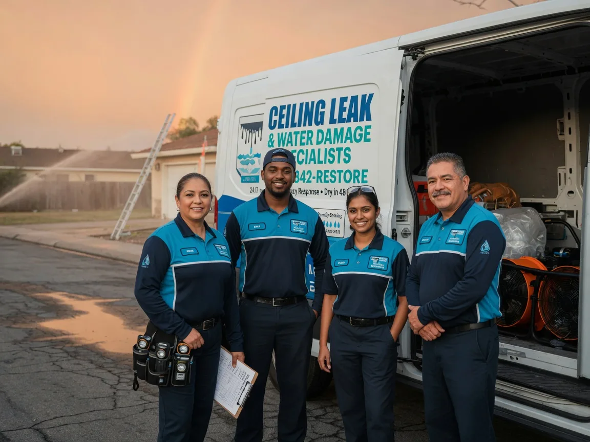 Ceiling Leak Cleanup company in Buchanan Dam, TX